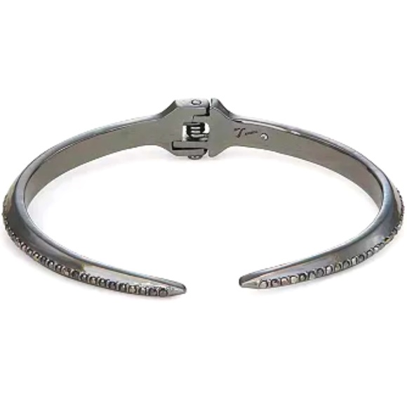 Vera Wang Jewelry - Simply Vera Vera Wang Spike Hinge Cuff Bracelet, “gun metal” tone.